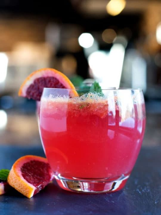 Blood Orange Mojito