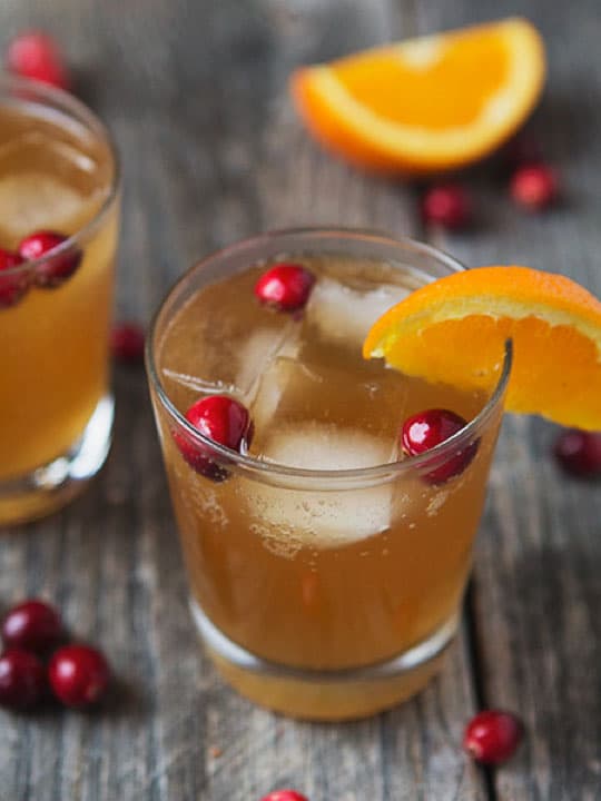 Cranberry Dark & Stormy